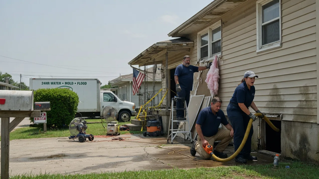 Water Damage Repair in Drakesville, IA near me